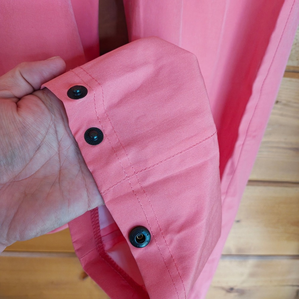 Redhead for Her Pink Rainwear Pants Straight Pull On Stretch Waterproof XS x 30" - Picture 5 of 9